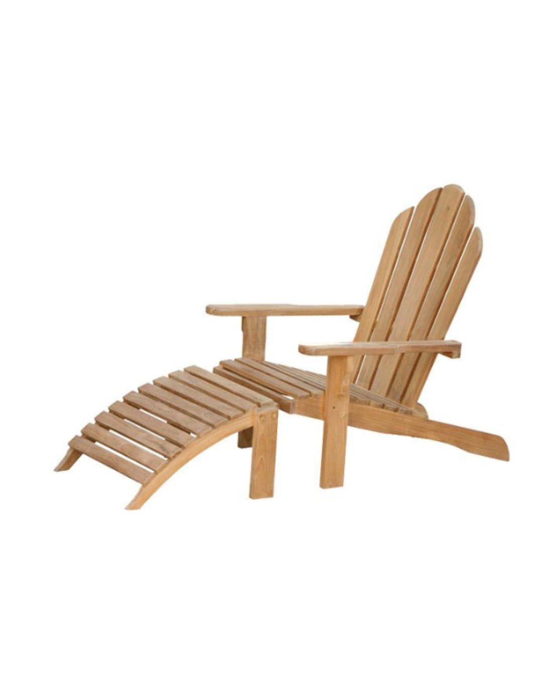 Adirondack Chair with Footstool